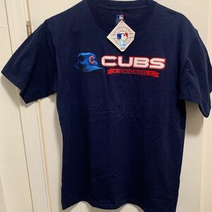 1980s Chicago Cubs Navy T-Shirt Size Medium